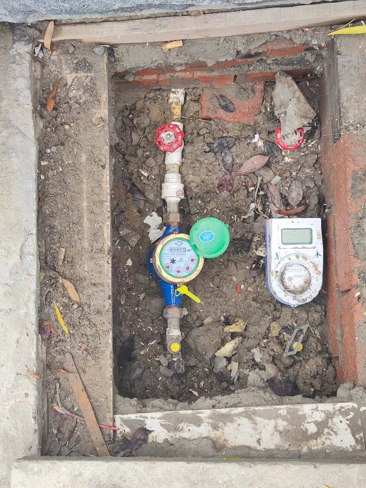 寶應廣洋湖鎮 IC智能水表 工程項目現場案例